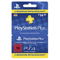 Real  PlayStation Plus - 3 Monate