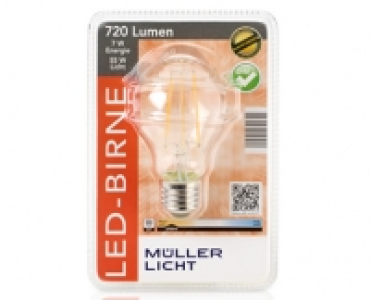 MÜLLER-LICHT LED-Design Glasserie Birne, dimmbar