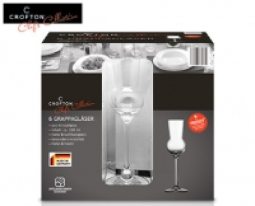 CROFTON® Chefs Collection 6 Grappa-/ Spirituosengläser