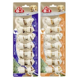 8 in 1 Delights-Kauknochen Chicken oder Beef 3.99&nbsp;&euro;