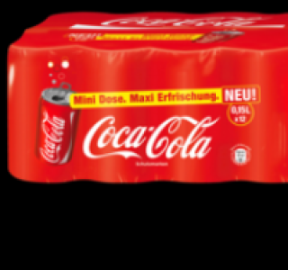 COCA-COLA Mini Dose 12 x 0,15-Liter-Dose 3.49 €