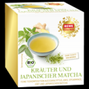 REWE Feine Welt Kr&auml;uter und Japanischer Matcha