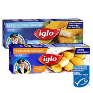 iglo Fischst&auml;bchen oder Backfischst&auml;bchen 1.88&nbsp;&euro;