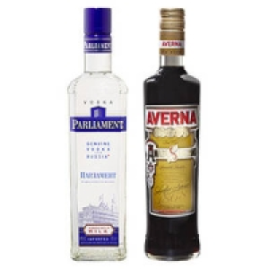 Averna Amaro oder Parliament Vodka 8.99&nbsp;&euro;