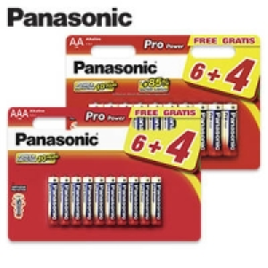 Batterien Pro Power Gold 6 + 4 gratis
