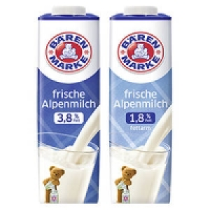 B&auml;renmarke frische Alpenmilch