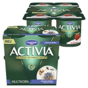 Danone Activia Fruchtjoghurt oder Activia mit feinem Fruchtp&uuml;ree
