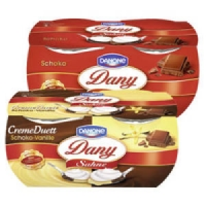 Danone Dany Sahne oder Creme Duett 0.99&nbsp;&euro;