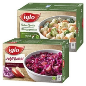 iglo Apfel-Rotkohl oder Rahm-K&ouml;nigsgem&uuml;se