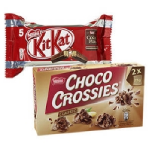 After Eight, Choclait Chips, Choco Crossies, KitKat, Lion, Smarties Mi