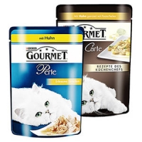Real  Gourmet Perle oder A la Carte Katzen-Nassnahrung