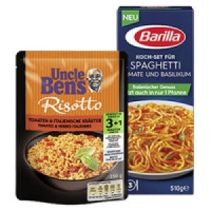Barilla Koch-Set f&uuml;r Spaghetti Tomate und Basilikum, f&uuml;r Penne Arrabbi