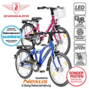 ZÜNDAPP Kinderfahrrad Yellow 2.0 20er 239.00 €
