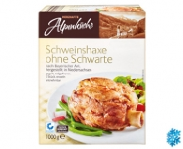 HERZHAFTE Alpenküche Schweinshaxen ohne Schwarte 5.99 €