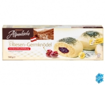 HERZHAFTE Alpenküche 3 Riesen-Germknödel 1.99 €