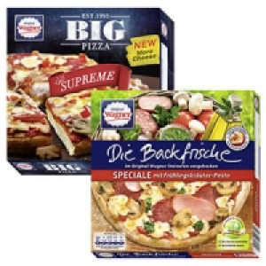 Wagner Die Backfrische Speciale oder Big Pizza Supreme