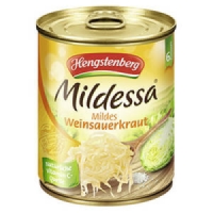 Hengstenberg Mildessa Mildes Weinsauerkraut
