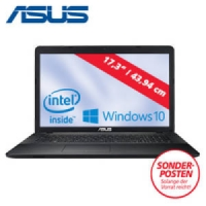 Notebook F751SA-TY118T mit Intel Celeron N3060 Dual-Core-Prozessor (2