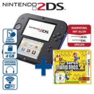 Nintendo 2DS inkl. Super Mario Bros 2