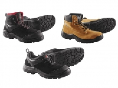POWERFIX® Herren Leder-Sicherheitsschuhe / -stiefel, S3 19.99 €