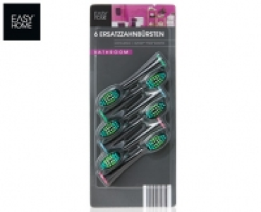 Aldi Süd  EASY HOME®6 Ersatzzahnbürsten