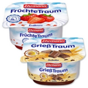 Ehrmann Fr&uuml;chte-, Vanille- oder Grie&szlig; Traum