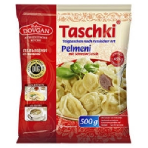 Dovgan Pelmeni mit Schweine- oder Puten-Hackfleisch