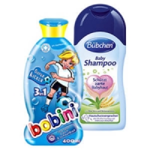 bobini Shampoo & Schaumbad oder B&uuml;bchen Baby Shampoo