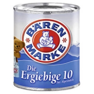 B&auml;renmarke Kondensmilch Die Ergiebige 10 oder Der Genu&szlig;volle Traum 8 0.59&nbsp;&euro;