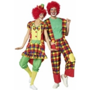 Clown Dame mit Hut