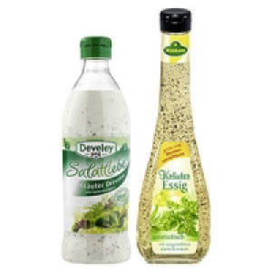 K&uuml;hne Dressing, Exquisit Essig oder Develey Dressing
