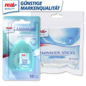 Zahnseide oder Zahnseide-Sticks
