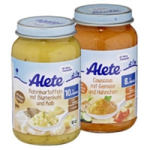 Alete Junior Men&uuml; ab 8./10. Monat, versch. Sorten