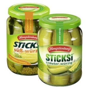Hengstenberg Knax, Gew&uuml;rzgurken oder Sticksi