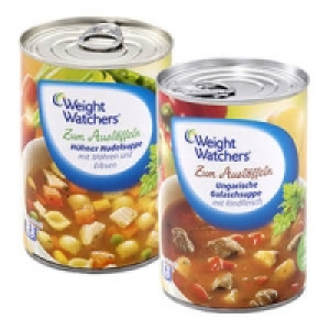 WeightWatchers Ungarische Gulaschsuppe oder H&uuml;hner-Nudelsuppe 1.11&nbsp;&euro;
