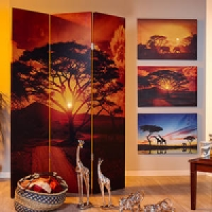 LED-Wandbild