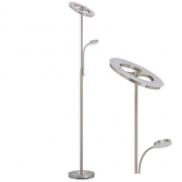 Roller  LED-Deckenfluter FLOOR - Nickel matt - dimmbar - 180 cm