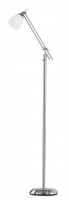 Roller  Stehlampe - Nickel matt - 165 cm Höhe