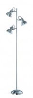 Roller  Stehlampe GINA - Nickel matt - 3-flammig
