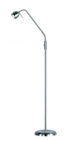 Roller  LED-Stehlampe NANTES - nickel matt - flexibler Spotkopf