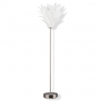 Roller  Stehlampe Blüte - Kunststoff weiß