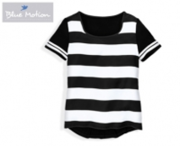 Blue Motion Shirt, black & white