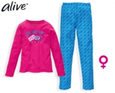 alive&reg;Flanell-Pyjama