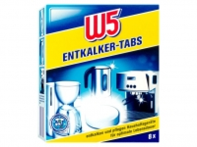Lidl  W5 Entkalker Tabs für Kaffeemaschinen