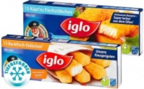 Iglo Fischst&auml;bchen oder Backfischst&auml;bchen 1.88&nbsp;&euro;