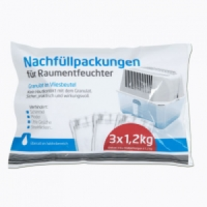 Nachfüllpackungen für Raumentfeuchter 5.99 €