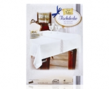 Textile Tradition Tischwäsche mit Häkelbordüre