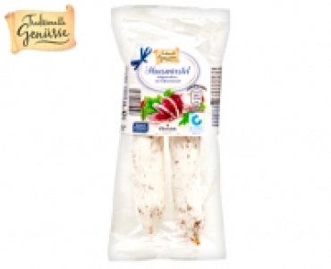 Traditionelle Genüsse Hauswürstel
