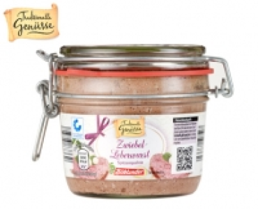 Traditionelle Genüsse Leberwurst im Bügelglas