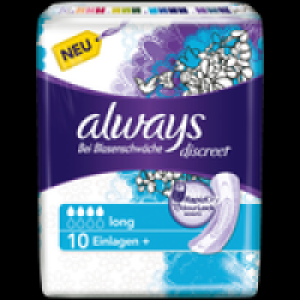 Always Discreet Inkontinenz Einlagen 2.99 €